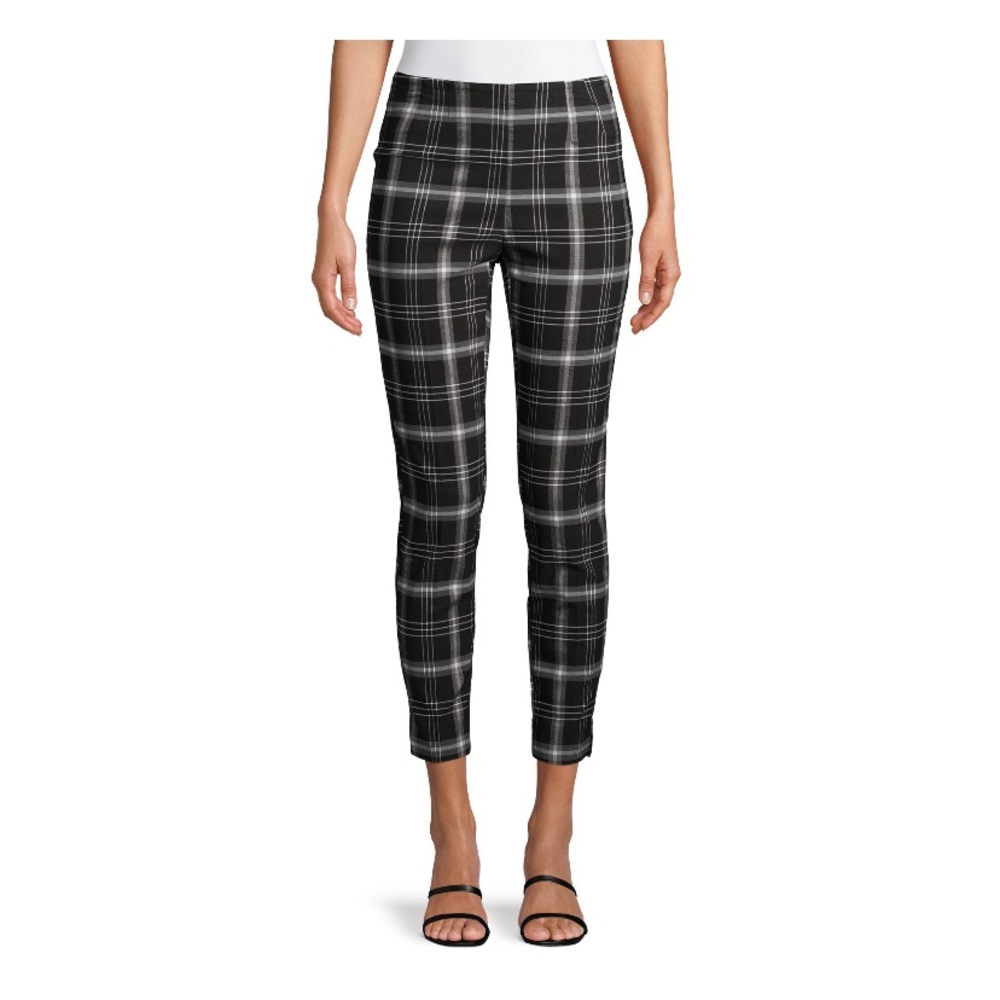 Time and Tru Plaid Slacks